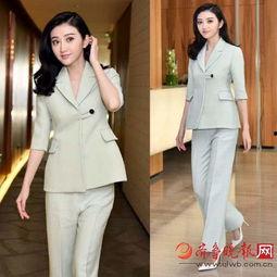 女主播正装,女主播的职场正装风采